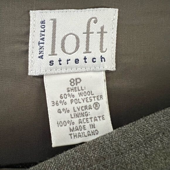 Ann Taylor Loft Wool Stretch Darted Suit Top - Picture 2 of 8